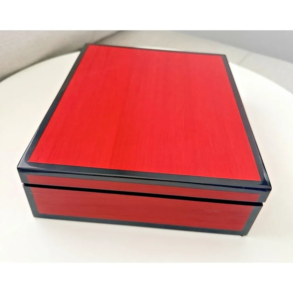 TIGER Maple Wood Tea Caddy By Teavana